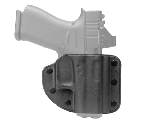 Pac Mat Modular Holster with Smith & Wesson M&P Shield - Front View